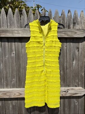 J. Crew size 2 lemon yellow dress. NWOT!!